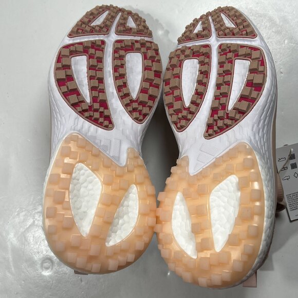 Adidas Solarmotion BOA Golf Spikeless Shoes Womens 10 New White Wonder Quartz - Picture 15 of 15